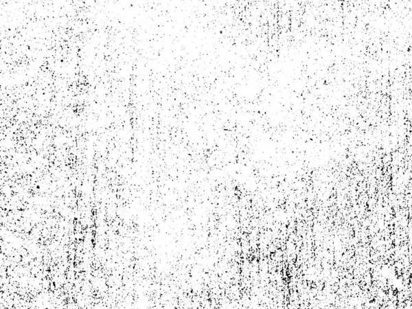 Schwarz Weißer Grunge Distress Overlay Textur Abstrakte Oberflächenstaub Und Raue — Stockvektor