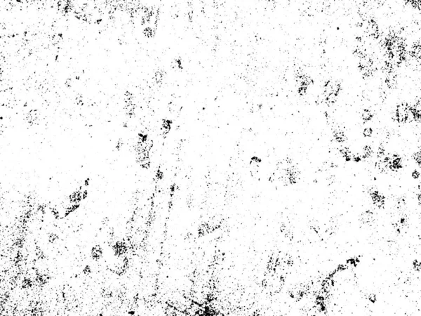 Black White Grunge Distress Overlay Texture Abstract Surface Dust Rough — Stock Vector