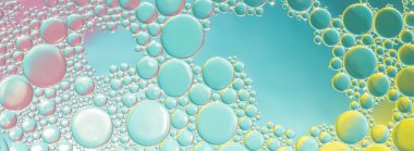 su kabarcıkları soyut ışık aydınlatma