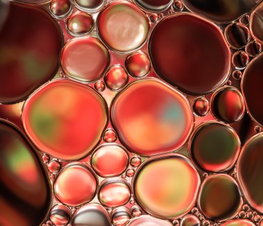 su kabarcıkları soyut ışık aydınlatma