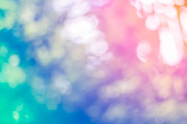 Ağaç renk arka plan için soyut Bokeh