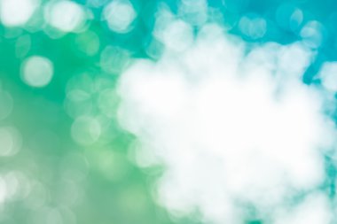 Ağaç renk arka plan için soyut Bokeh