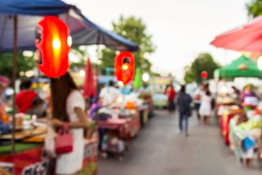 insanlar adil markette alışveriş arka plan bulanıklık