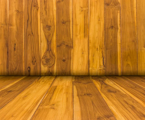 Space perspective wood room for you design. — Stock Photo, Image