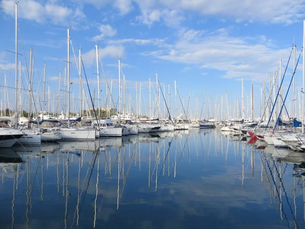 Yachts dock