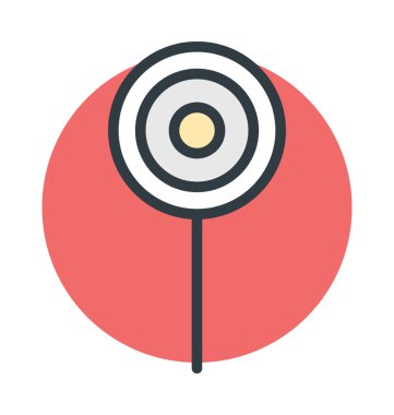 Lolipop vektör simgesi