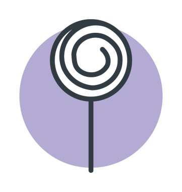 Lolipop vektör simgesi