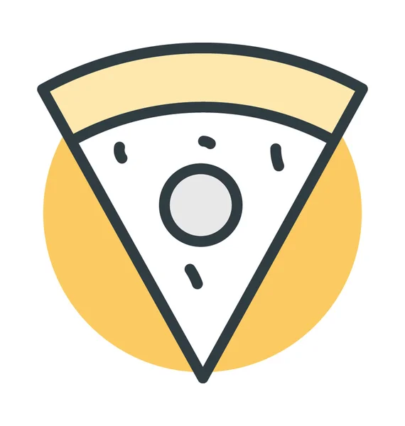 Pizza vektor ikon — Stock vektor
