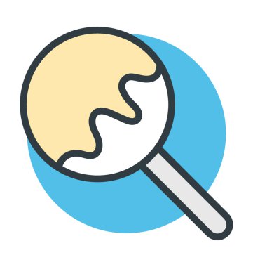 Lolipop vektör simgesi