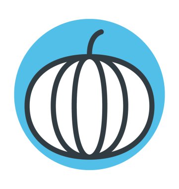 Kabak vektör simgesi