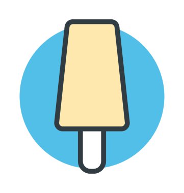 Buz Pop vektör simgesi