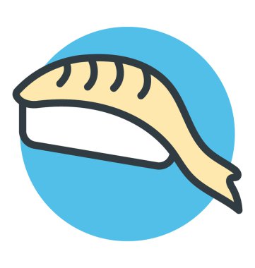 Balık vektör simgesi