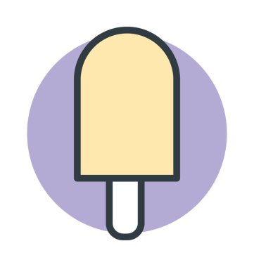 Buz Pop vektör simgesi