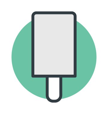 Buz Pop vektör simgesi