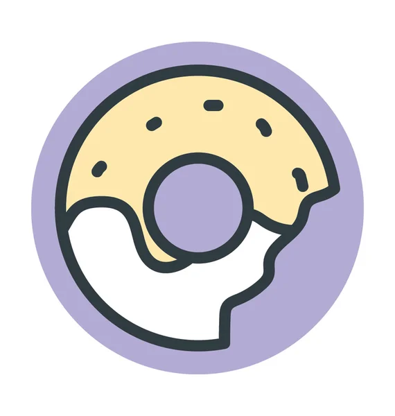 Icône vectorielle Donut — Image vectorielle
