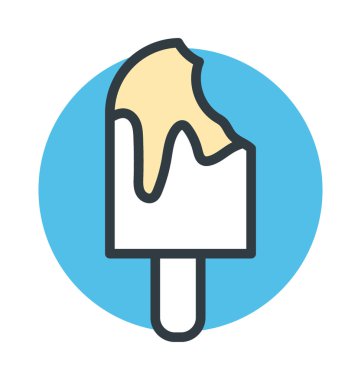 Buz Pop vektör simgesi