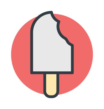 Buz Pop vektör simgesi