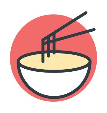 Erişte vektör simgesi