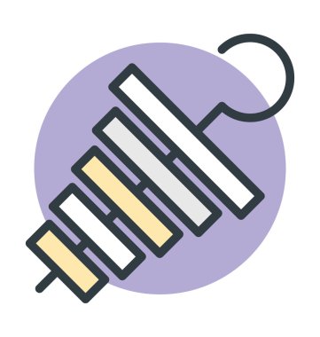 Şiş vektör simgesi