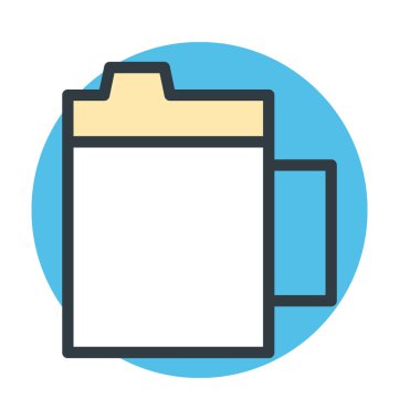 Bebek Kupası vektör simgesi