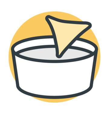 Totopos vektör simgesi