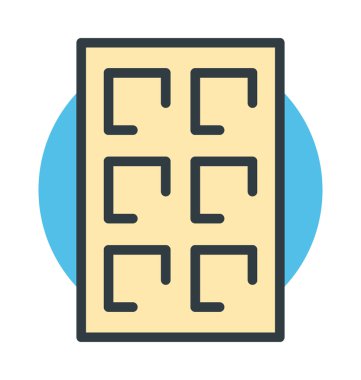 Çikolata vektör simgesi