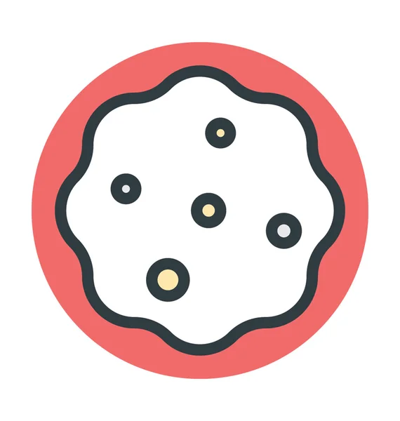 Cookie Vector Icono — Vector de stock