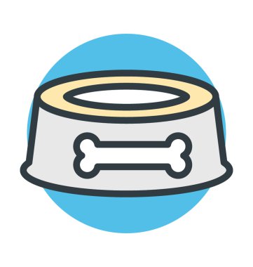 köpek maması vektör simgesi