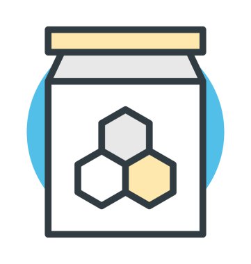 bal kavanozu vektör simgesi