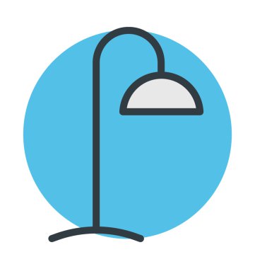 tablo lambası vektör simgesi