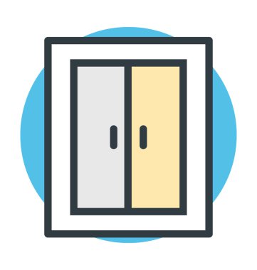 Kapı vektör simgesi