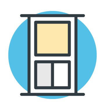 Kapı vektör simgesi