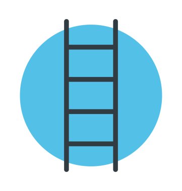 Merdiven vektör simgesi