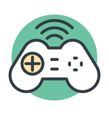 Oyun denetleyici vektör simgesi