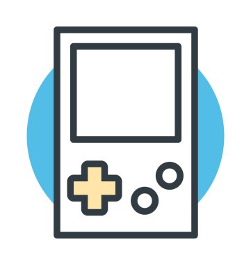 Gameboy vektör simgesi