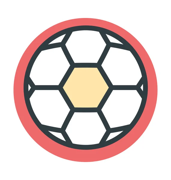 Piłka nożna wektor ikona — Wektor stockowy