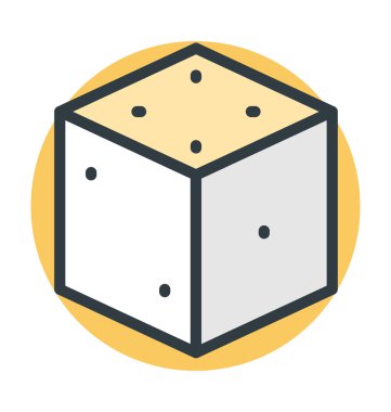 Kutusu vektör simgesi