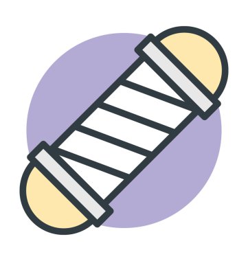 Berber direği vektör simgesi