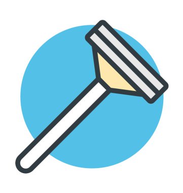 Emanet jilet vektör simgesi