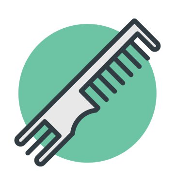 tarak vektör simgesi.