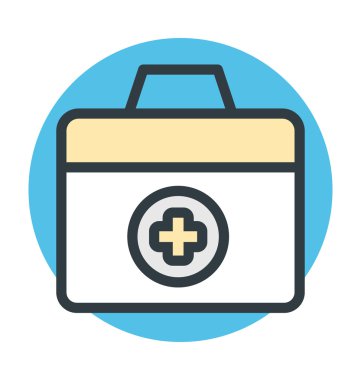 ilk yardım vektör simgesi