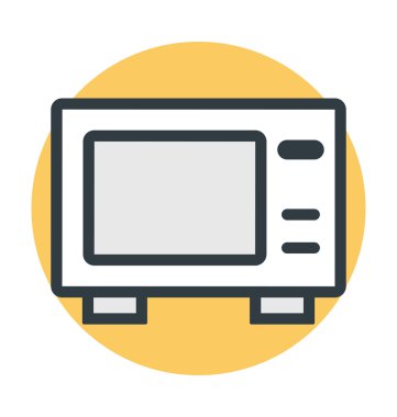 Fırın vektör simgesi