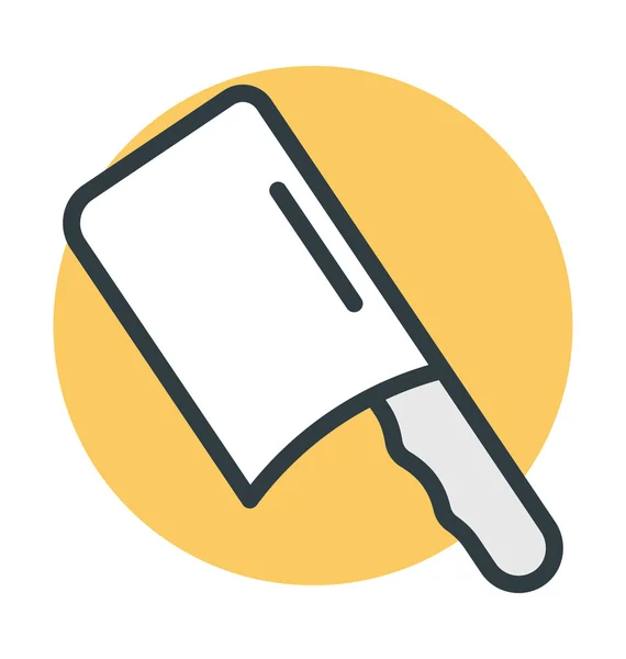 Cleaver Vector Icon — Stock Vector