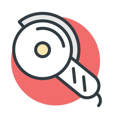 Gönye renkli vektör simge gördüm