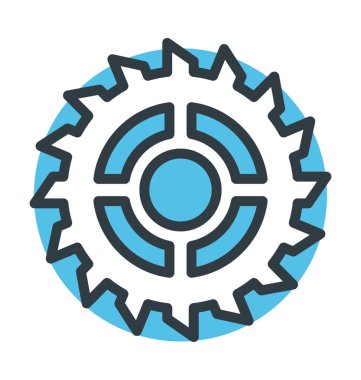 Blade renkli vektör simge gördüm