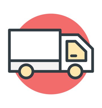 Takvim renkli vektör simgesi