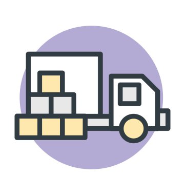 Takvim renkli vektör simgesi