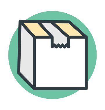 Hizmet renkli vektör simge arama