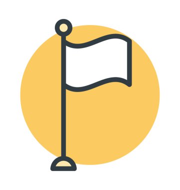 Bayrak Vektörü Simgesi