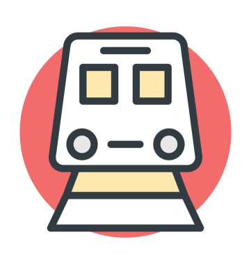 Tren vektör simgesi